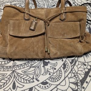 Coach Limited Edition High-end Handbag. Saddle Brown colour.